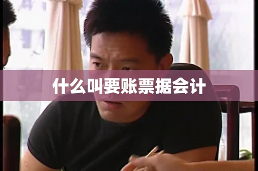 什么叫要账票据会计